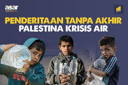 Jeritan Krisis Air Bersih di Bumi Palestina
