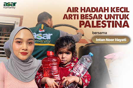 Pahala Jariyah Tak Terputus, Alirkan Air Untuk Palestina