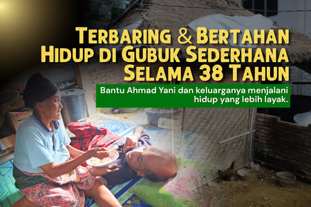 Bantu Ahmad Yani Bertahan Hidup di Tengah Hydrocefalus dan Kelumpuhan